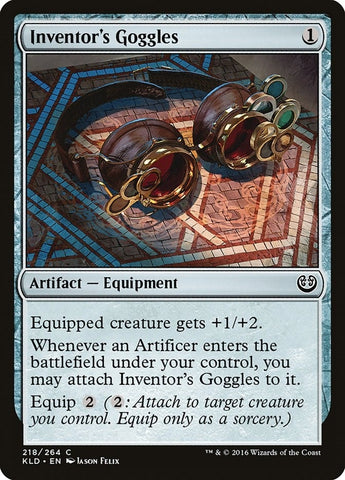 Image for Inventor's Goggles (218) [Kaladesh]