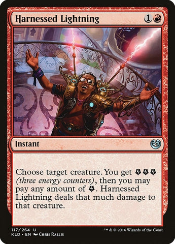Image for Harnessed Lightning (117) [Kaladesh]