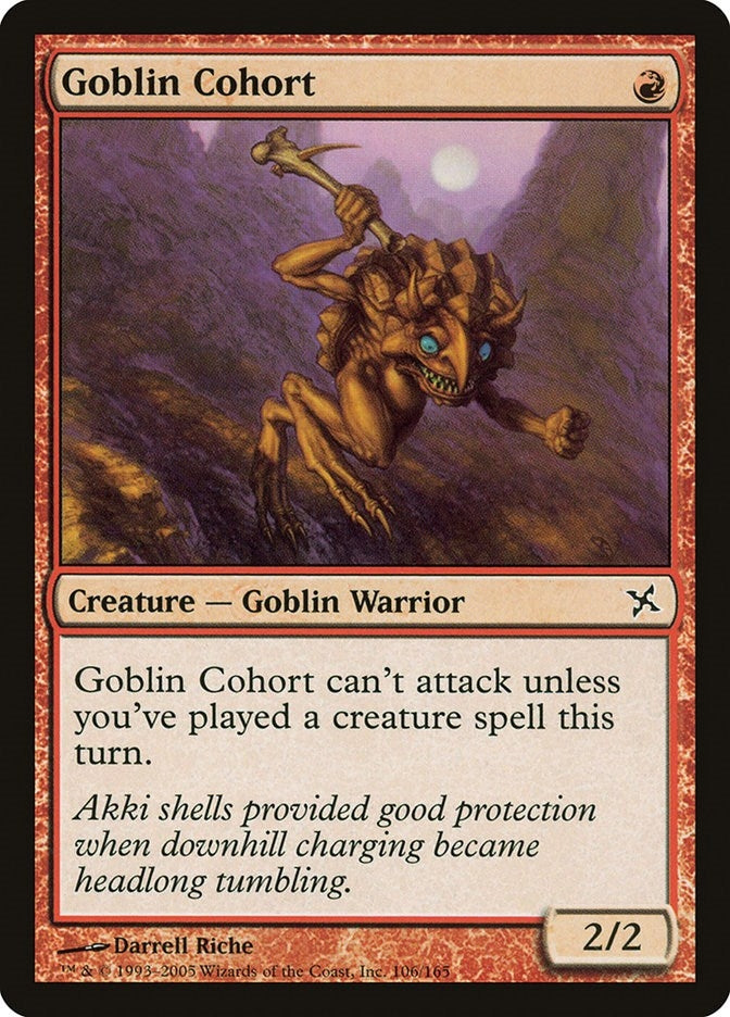 Image for Goblin Cohort (106) [Betrayers of Kamigawa]