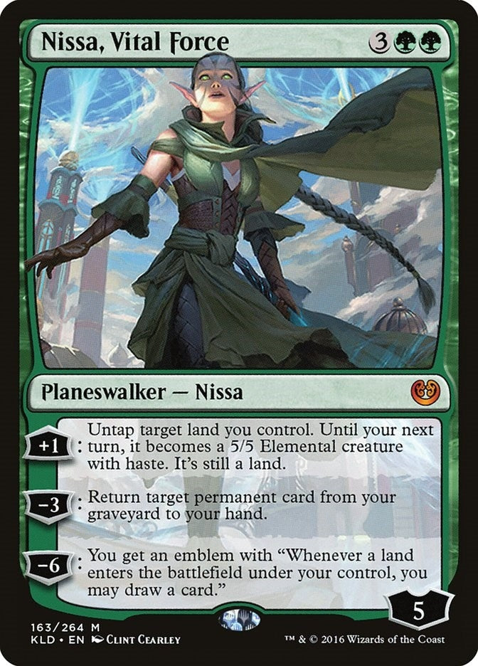 Image for Nissa, Vital Force (163) [Kaladesh]
