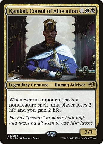 Image for Kambal, Consul of Allocation (183) [Kaladesh]