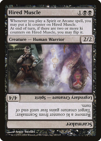 Image for Hired Muscle (69) [Betrayers of Kamigawa]