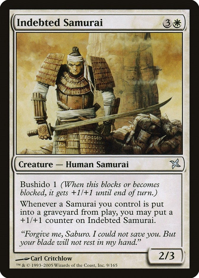 Image for Indebted Samurai (9) [Betrayers of Kamigawa]