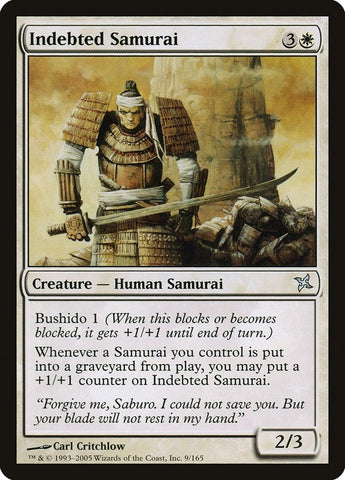 Image for Indebted Samurai (9) [Betrayers of Kamigawa]
