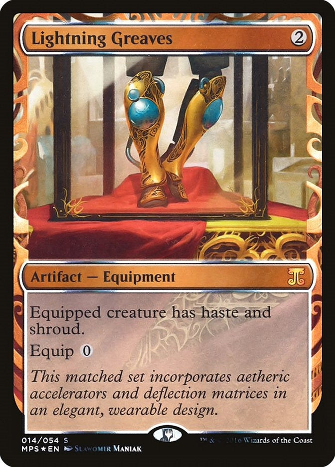 Image for Lightning Greaves (14) [Masterpiece Series: Kaladesh Inventions]