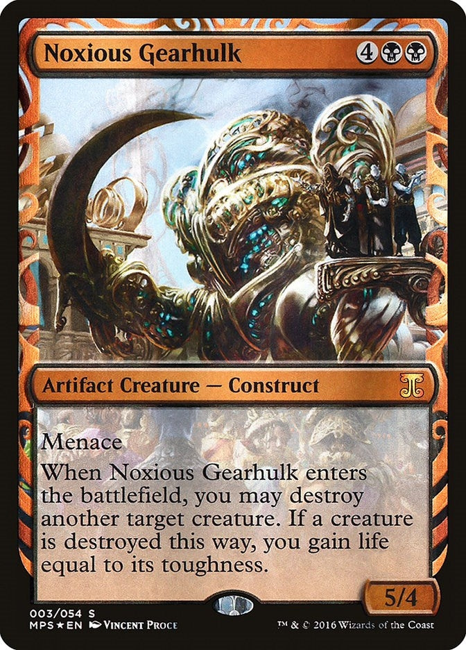 Image for Noxious Gearhulk (3) [Masterpiece Series: Kaladesh Inventions]