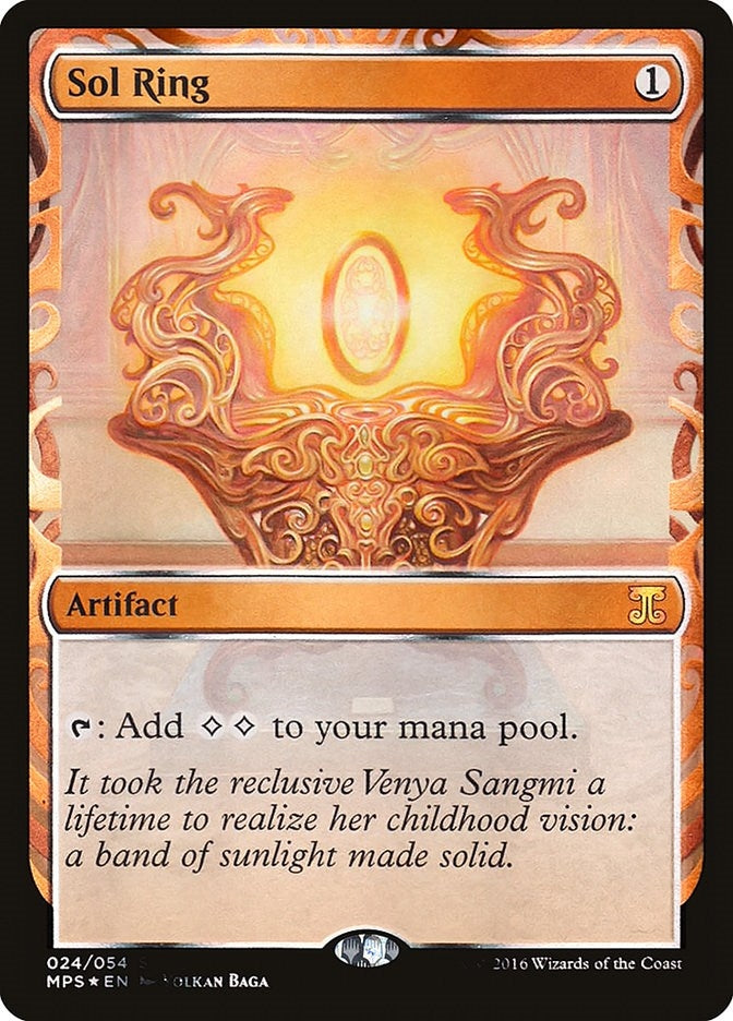 Image for Sol Ring (24) [Masterpiece Series: Kaladesh Inventions]