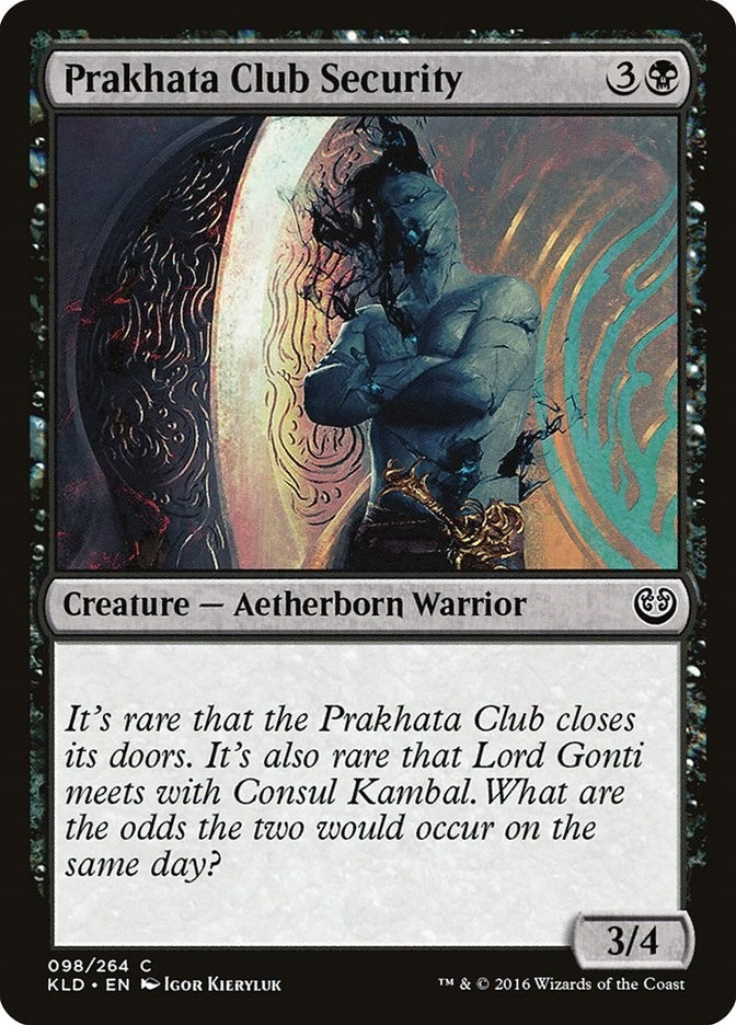 Image for Prakhata Club Security (98) [Kaladesh]