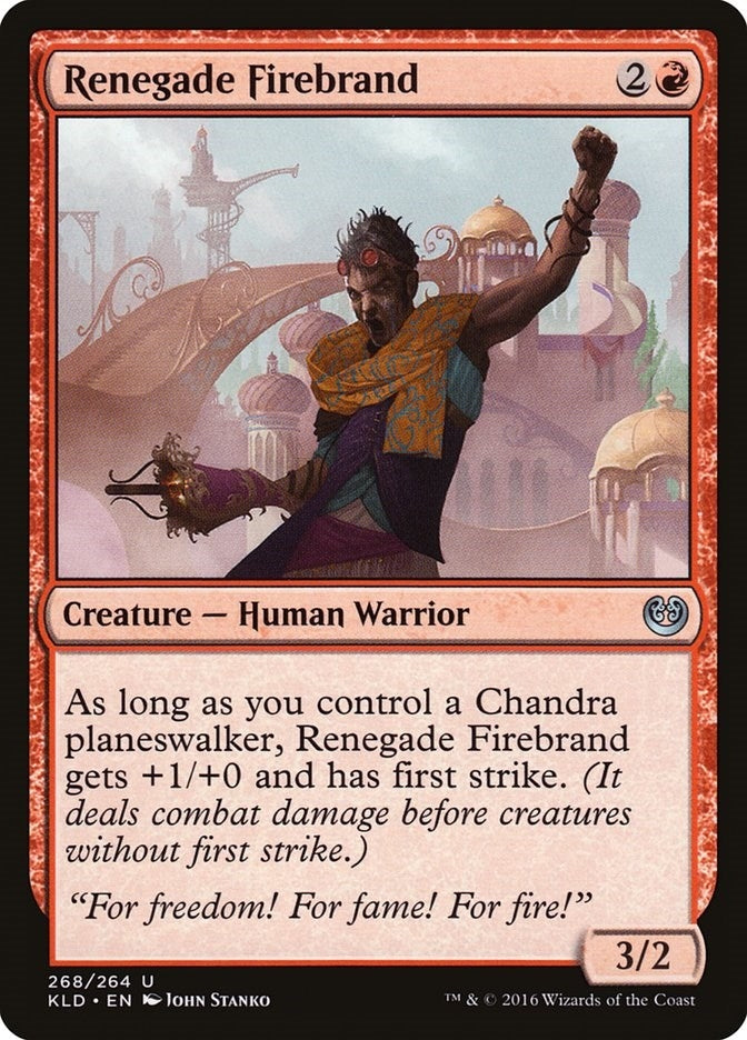 Image for Renegade Firebrand (268) [Kaladesh]