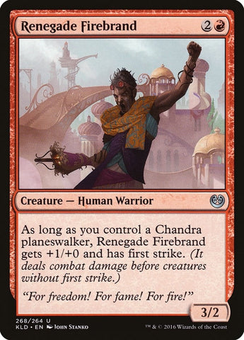 Image for Renegade Firebrand (268) [Kaladesh]