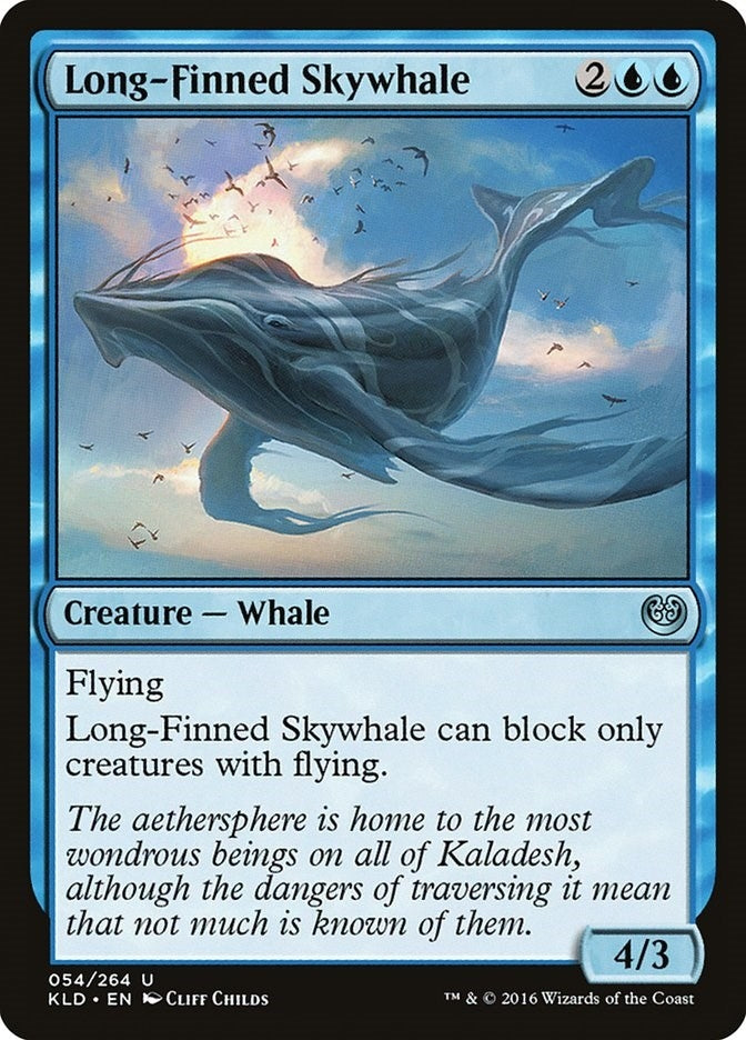 Image for Long-Finned Skywhale (54) [Kaladesh]