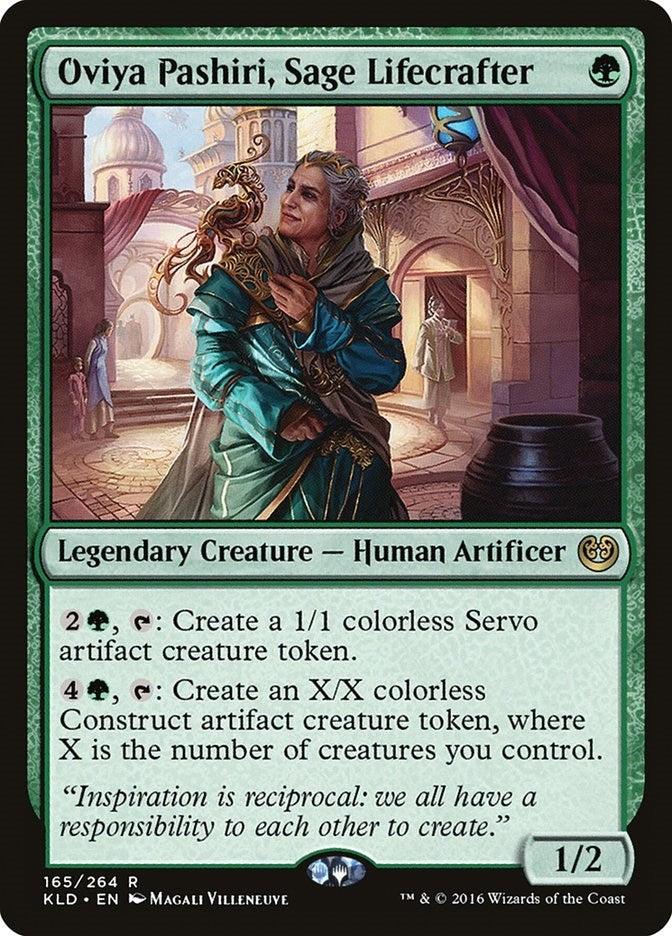 Image for Oviya Pashiri, Sage Lifecrafter (165) [Kaladesh]