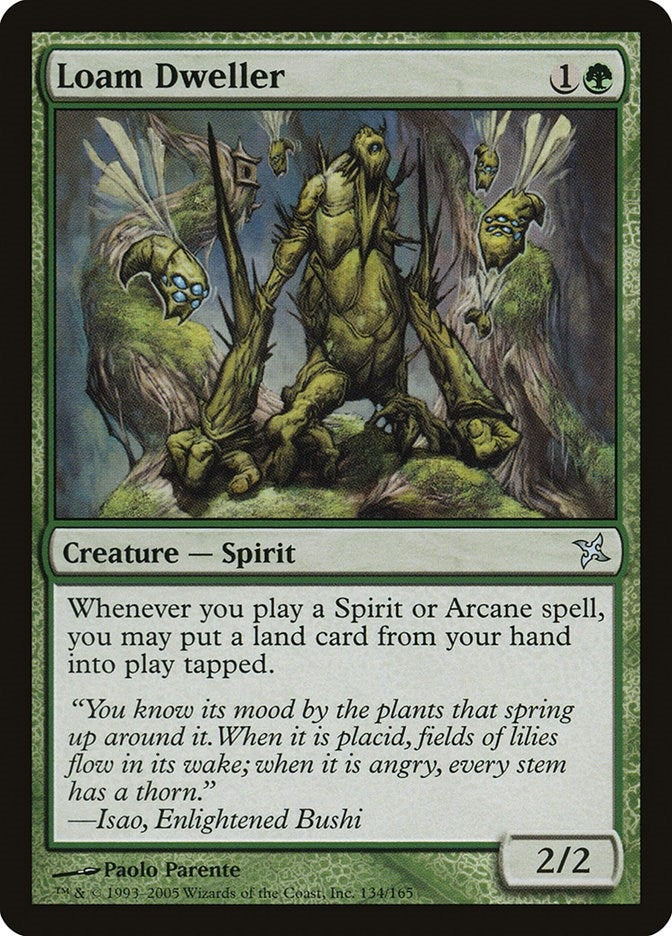 Image for Loam Dweller (134) [Betrayers of Kamigawa]