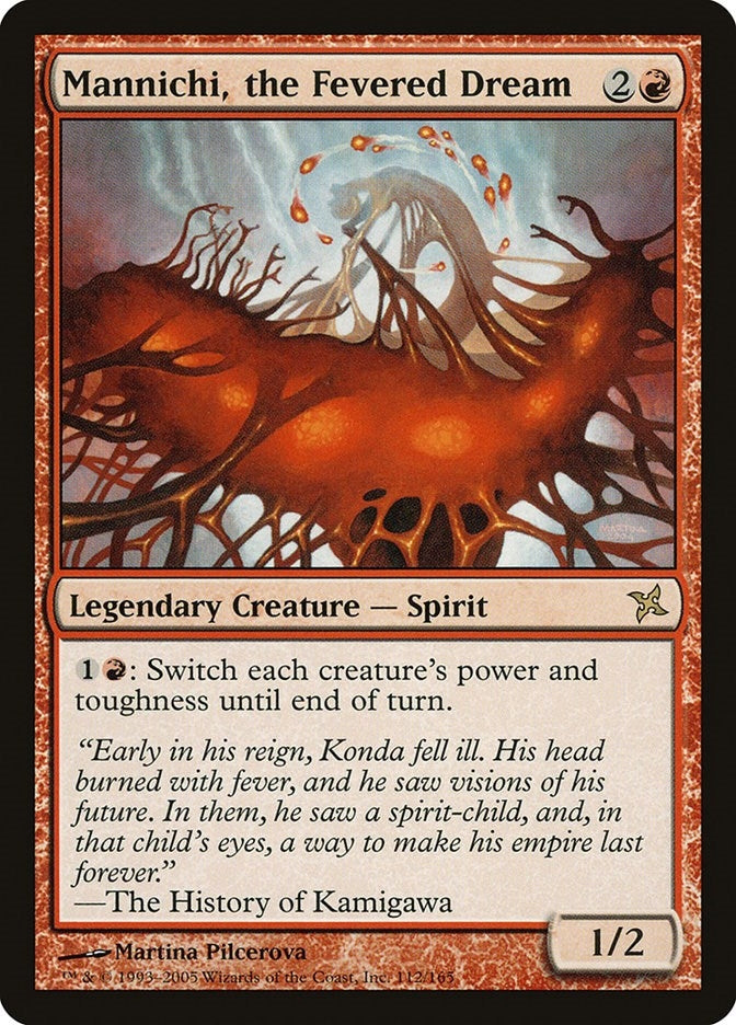 Image for Mannichi, the Fevered Dream (112) [Betrayers of Kamigawa]