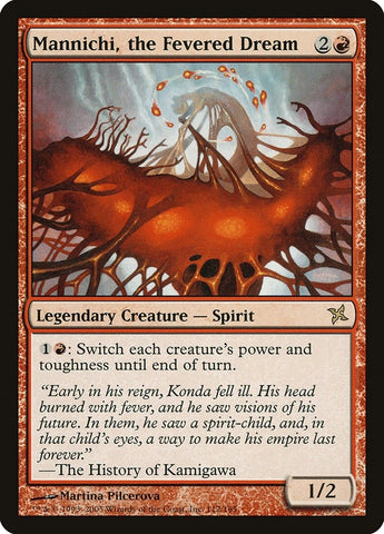 Image for Mannichi, the Fevered Dream (112) [Betrayers of Kamigawa]
