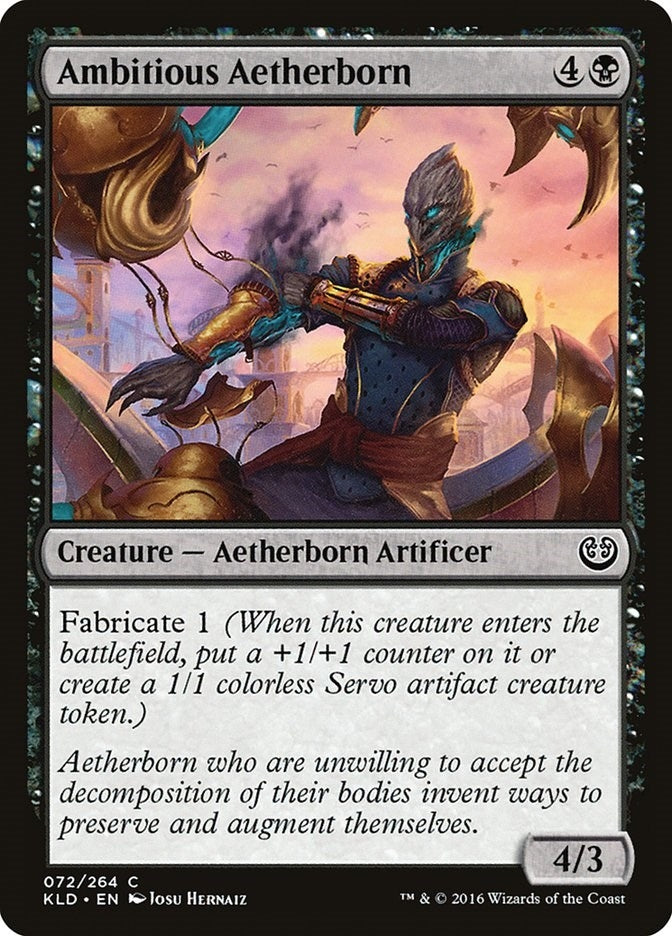 Image for Ambitious Aetherborn (72) [Kaladesh]