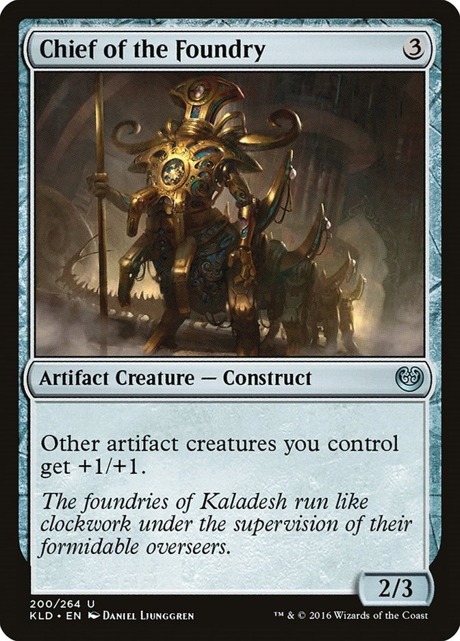 Image for Chief of the Foundry (200) [Kaladesh]