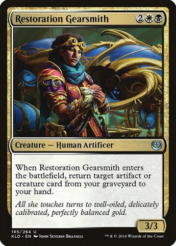 Image for Restoration Gearsmith (185) [Kaladesh]