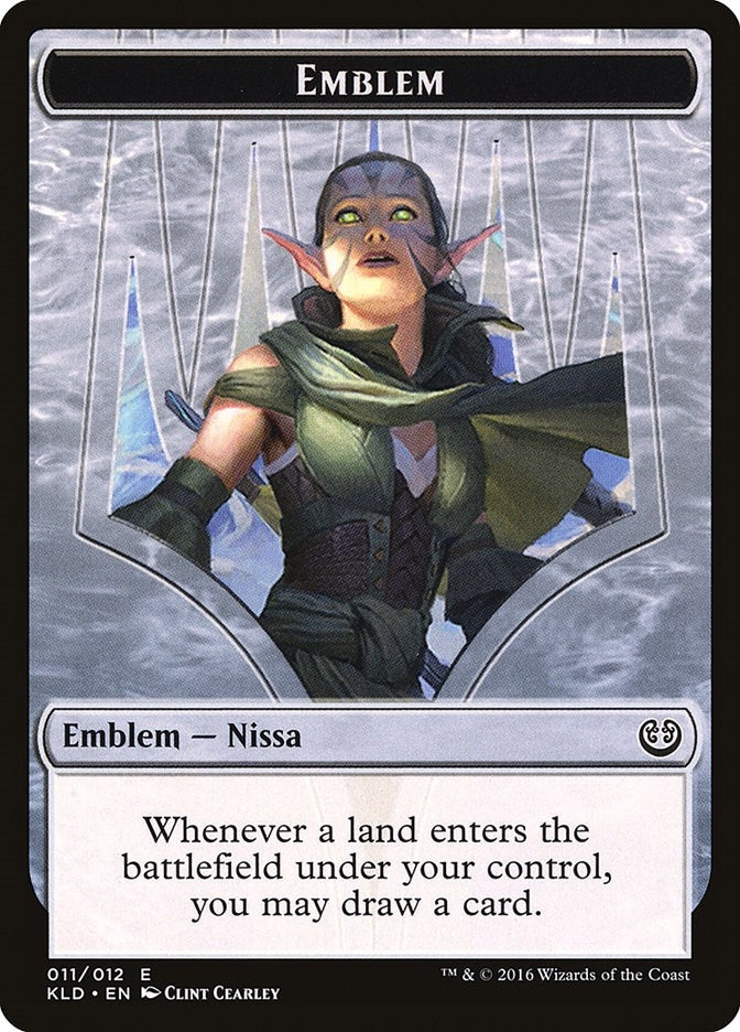 Image for Emblem - Nissa, Vital Force (11) [Kaladesh]