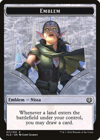 Image for Emblem - Nissa, Vital Force (11) [Kaladesh]