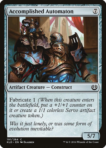 Image for Accomplished Automaton (191) [Kaladesh]