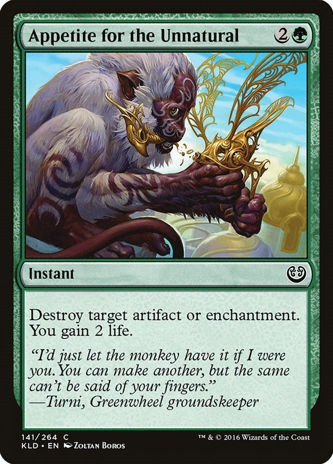 Image for Appetite for the Unnatural (141) [Kaladesh]