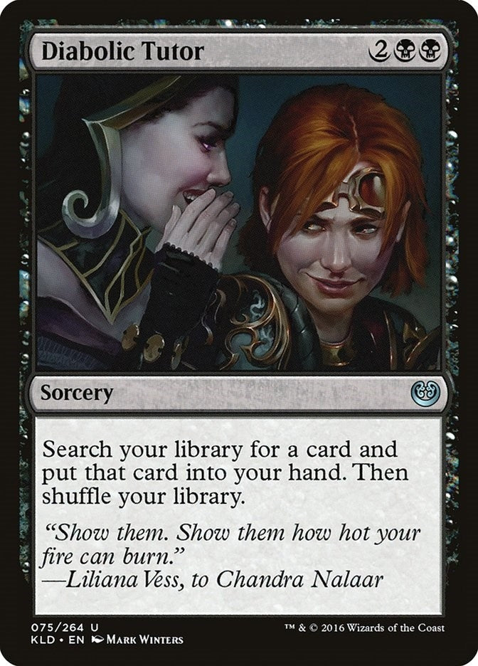 Image for Diabolic Tutor (75) [Kaladesh]