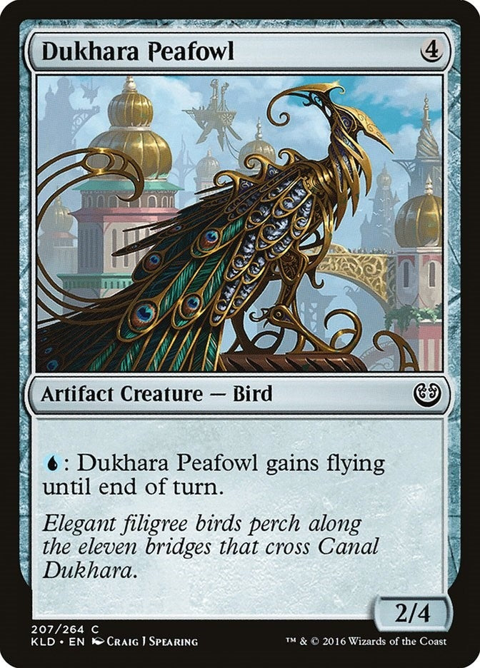 Image for Dukhara Peafowl (207) [Kaladesh]