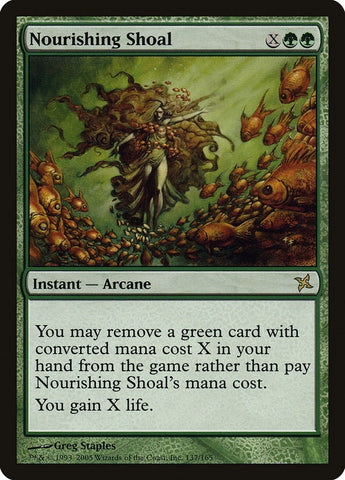 Image for Nourishing Shoal (137) [Betrayers of Kamigawa]
