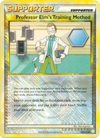 Image for Professor Elm's Training Method - 100/123 (League Promo) (100/123) - Pokemon