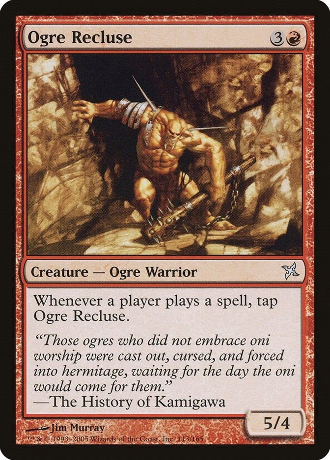 Image for Ogre Recluse (113) [Betrayers of Kamigawa]