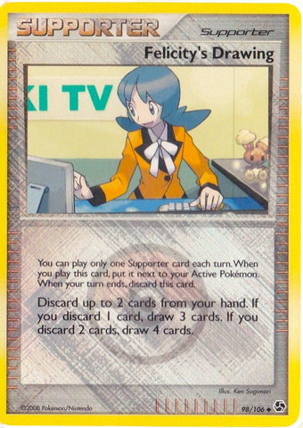 Image for Felicity's Drawing (98/106) [League & Championship Cards]