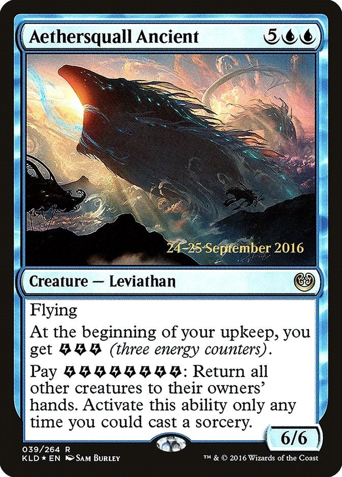 Image for Aethersquall Ancient (39) [Prerelease Cards]