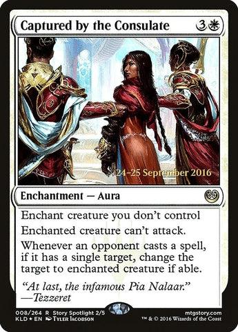 Image for Captured by the Consulate (8) [Prerelease Cards]