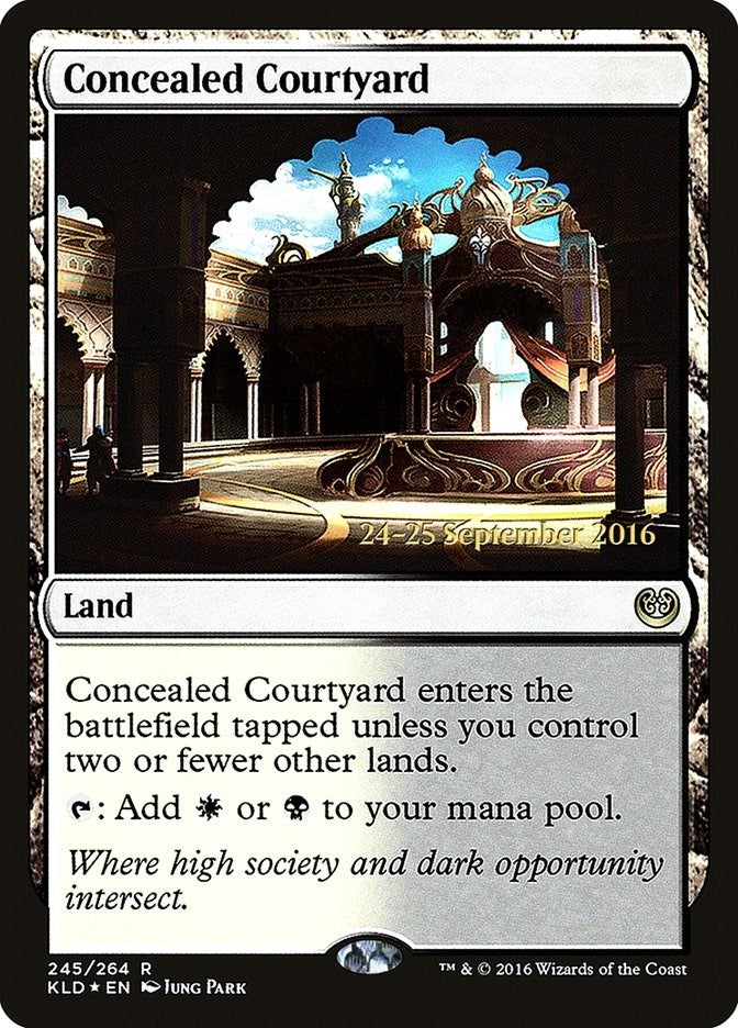 Image for Concealed Courtyard (KLD) (245) [Prerelease Cards]
