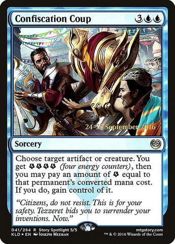 Image for Confiscation Coup (41) [Prerelease Cards]