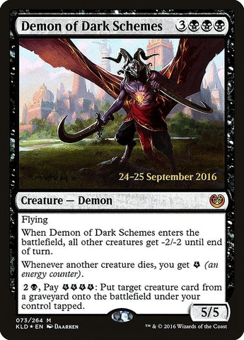 Image for Demon of Dark Schemes (73) [Prerelease Cards]