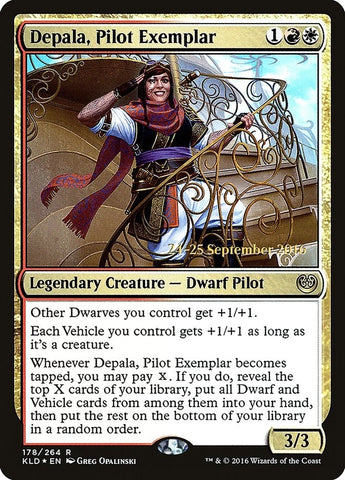 Image for Depala, Pilot Exemplar (178) [Prerelease Cards]