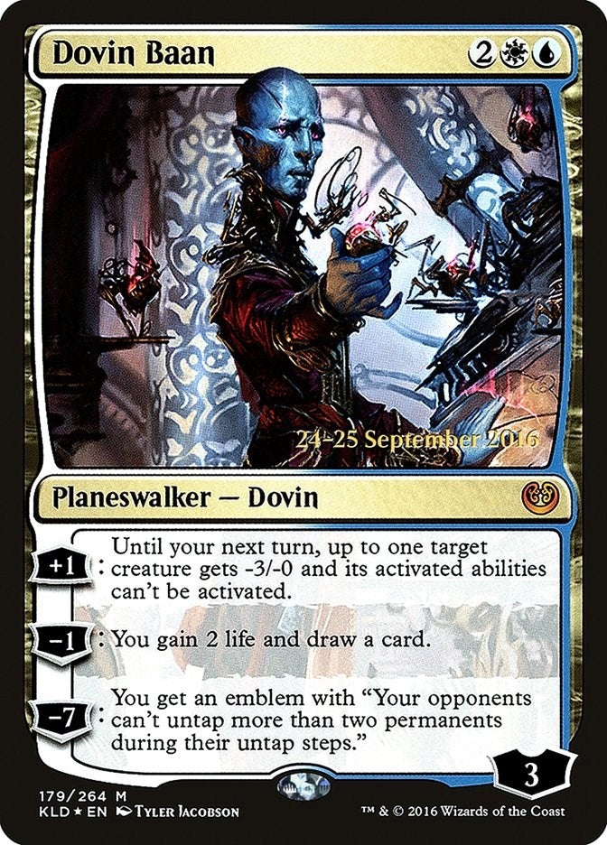 Image for Dovin Baan (179) [Prerelease Cards]