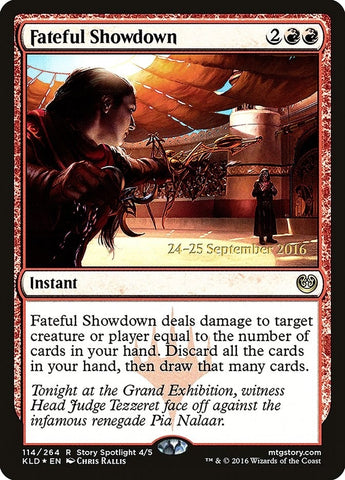 Image for Fateful Showdown (114) [Prerelease Cards]