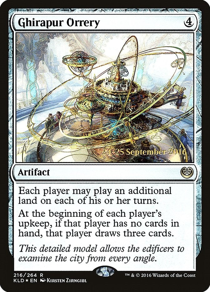 Image for Ghirapur Orrery (216) [Prerelease Cards]