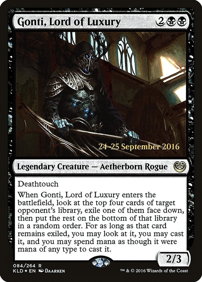 Image for Gonti, Lord of Luxury (84) [Prerelease Cards]