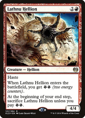 Image for Lathnu Hellion (121) [Prerelease Cards]
