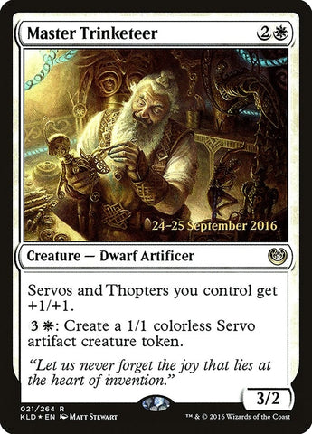 Image for Master Trinketeer (21) [Prerelease Cards]
