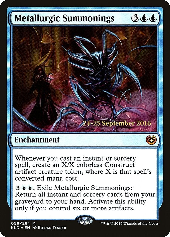 Image for Metallurgic Summonings (56) [Prerelease Cards]