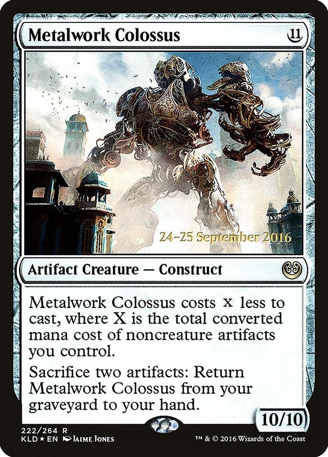 Image for Metalwork Colossus (222) [Prerelease Cards]
