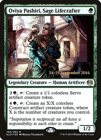 Image for Oviya Pashiri, Sage Lifecrafter (165) [Prerelease Cards]