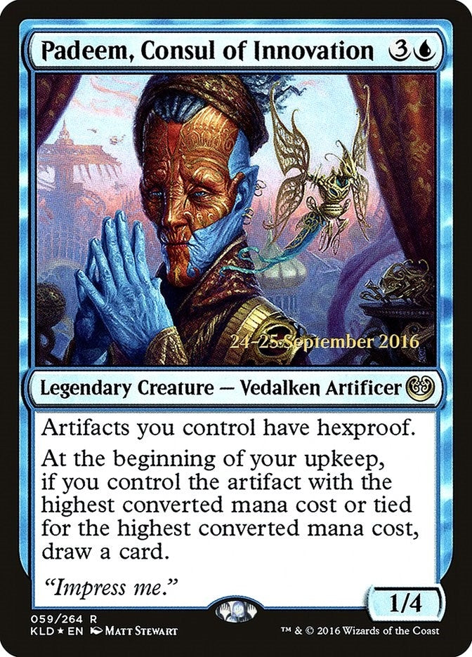 Image for Padeem, Consul of Innovation (59) [Prerelease Cards]