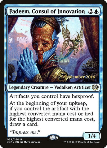 Image for Padeem, Consul of Innovation (59) [Prerelease Cards]