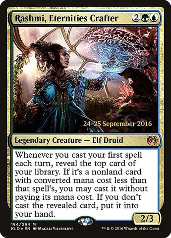 Image for Rashmi, Eternities Crafter (184) [Prerelease Cards]